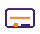 Icono de anuncio luminoso